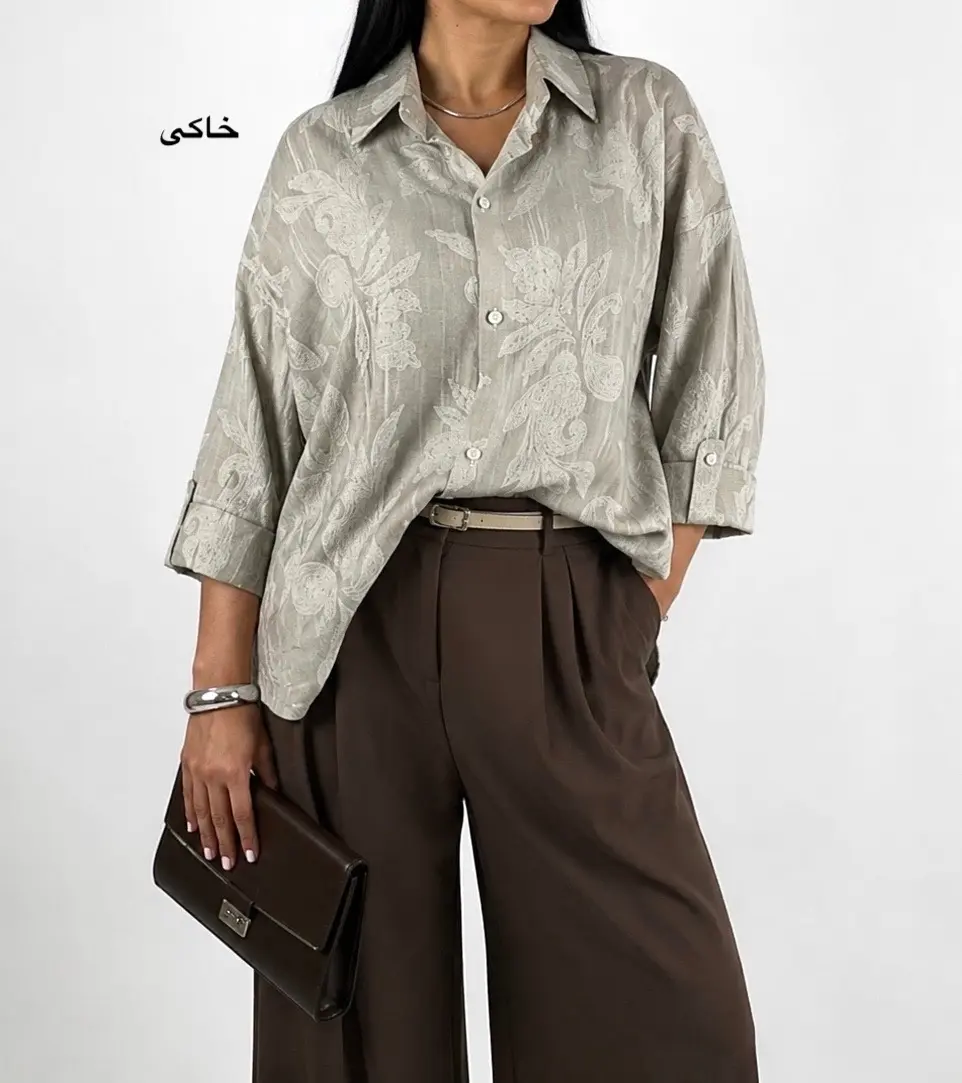 تونیک لینن پنبه ترک نازی